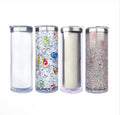 20oz Stainless Skinny Snow Globe