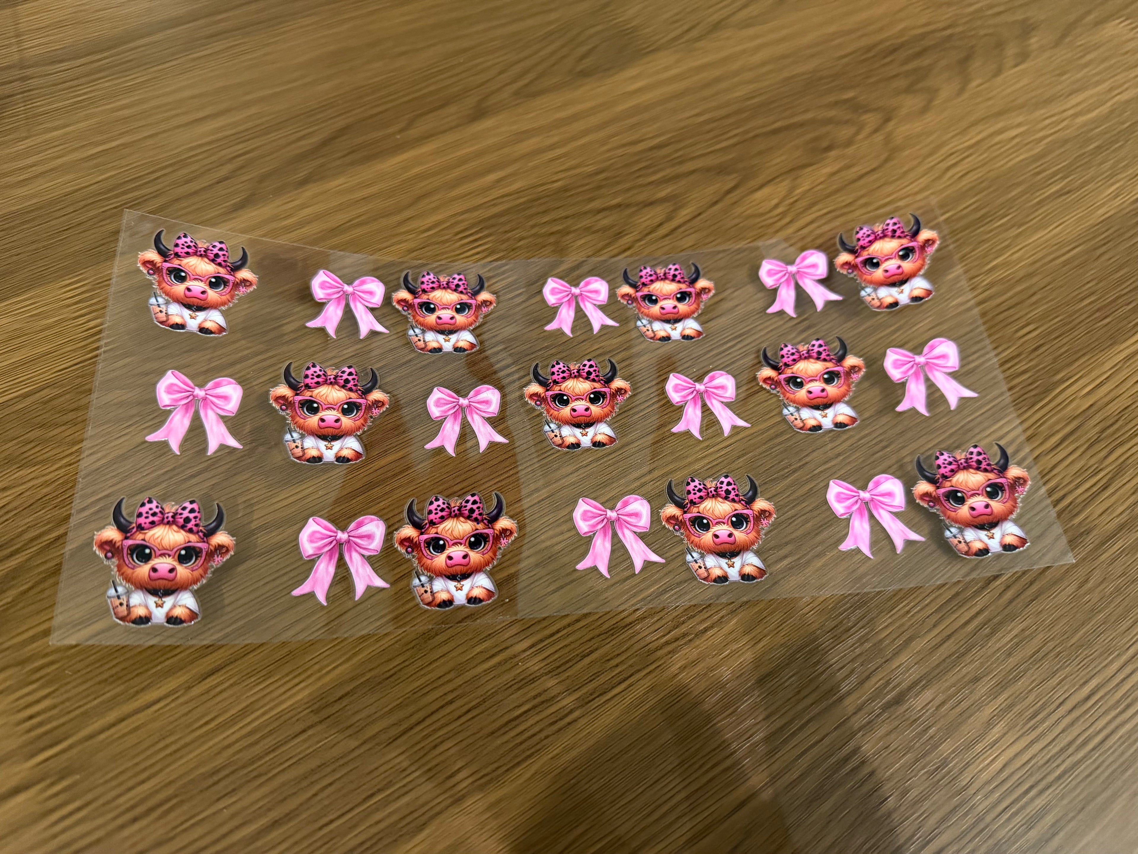 54 Coffee Bow Cow 16oz