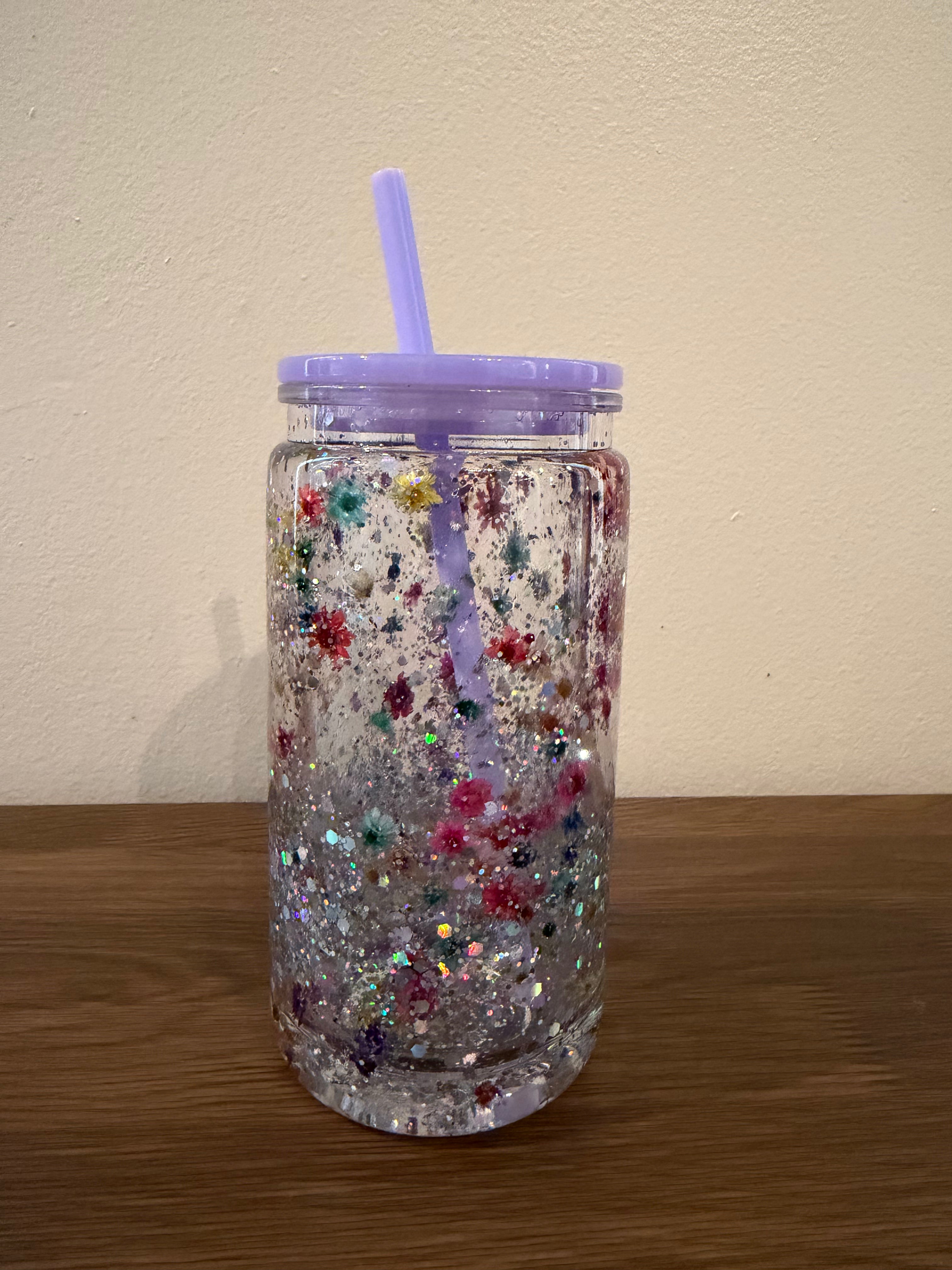 Flower 16oz Tumbler